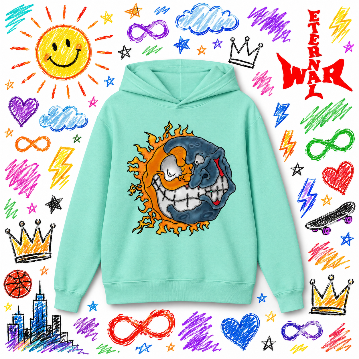 STARS SZN:1 YOUTH HOODIE ✦⭐♾️