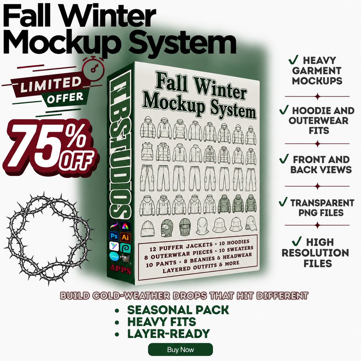 ETERNAL8 — FALL/WINTER MOCKUP SYSTEM