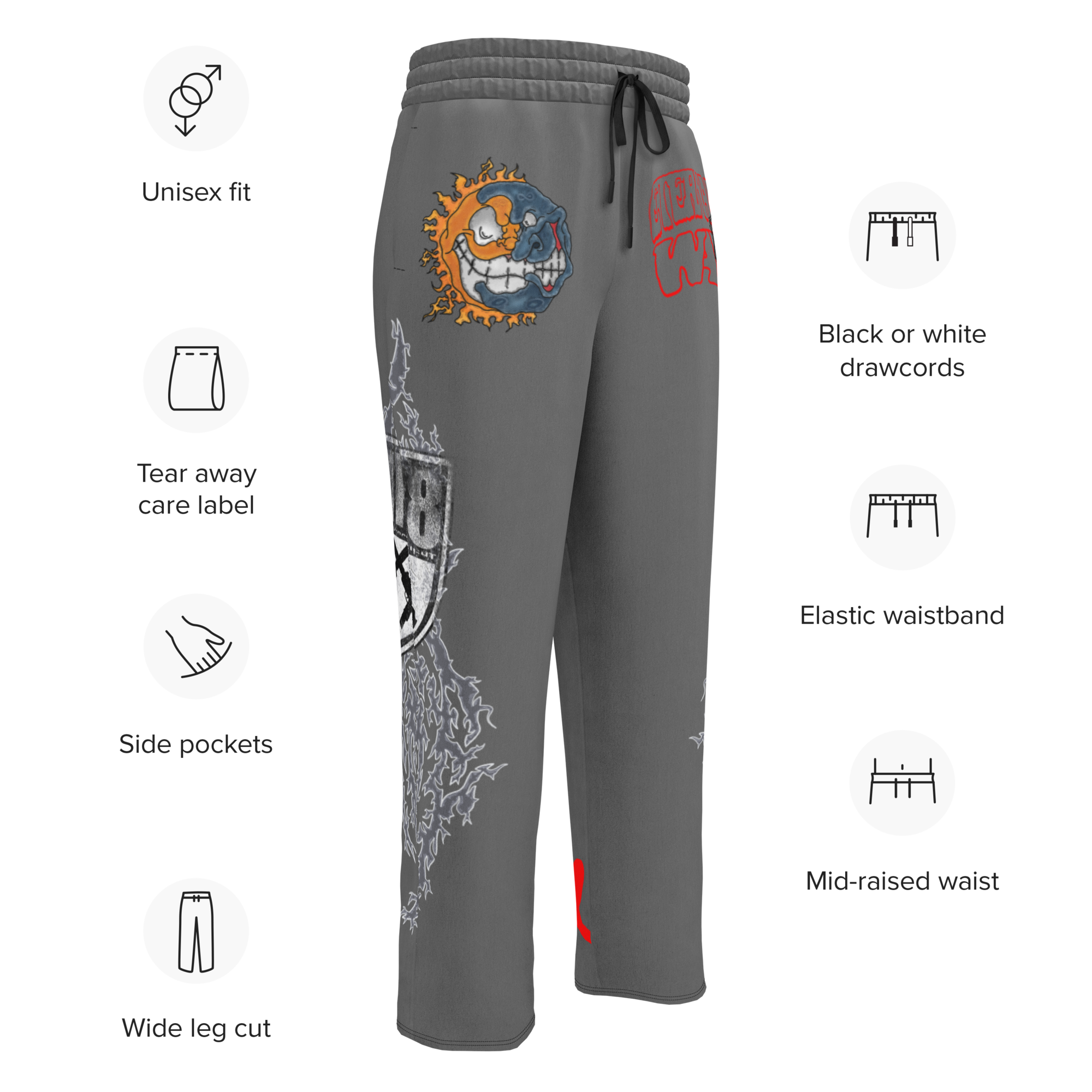 ETERNAL8 — DARK ASH JOGGERS SZN:1 WAR