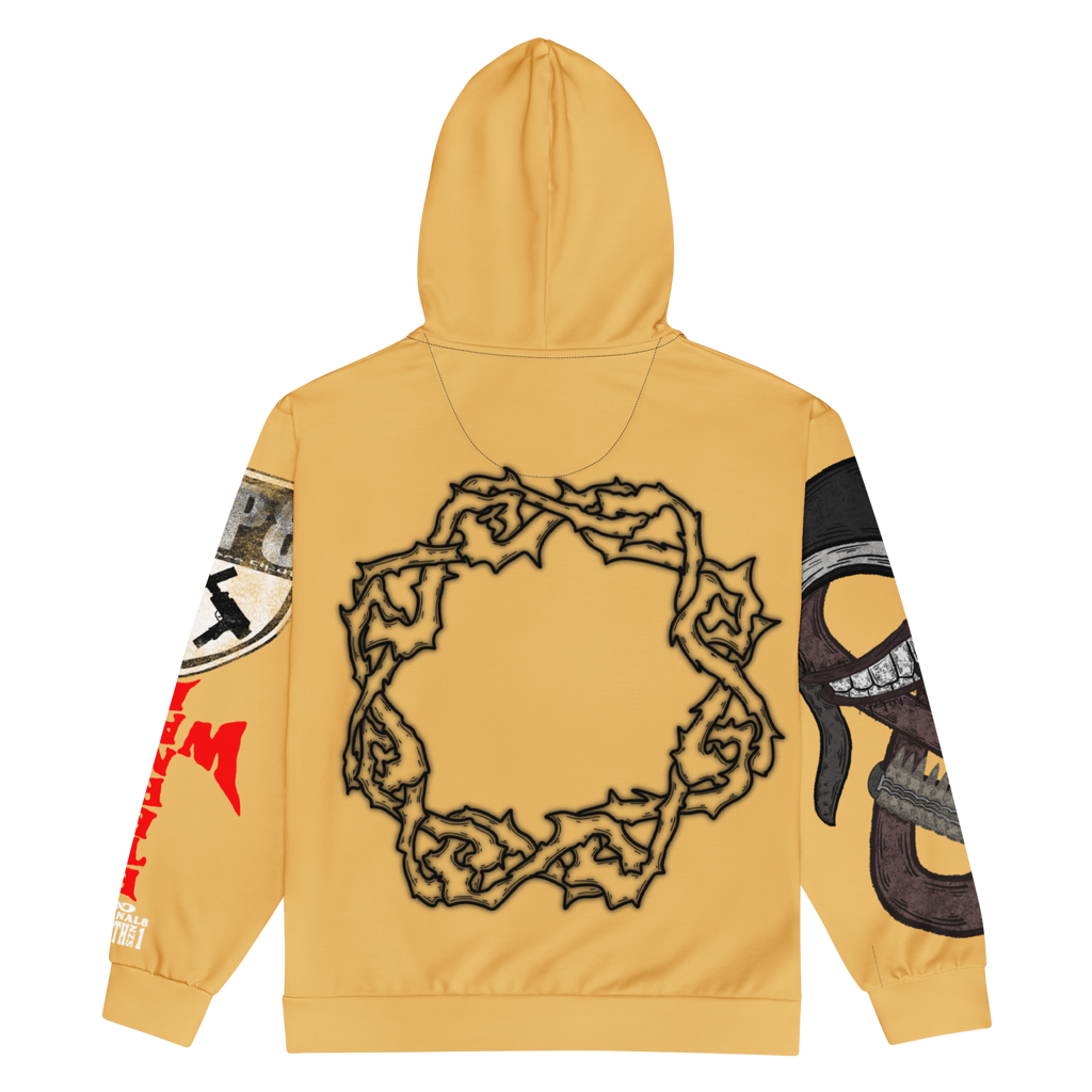ETERNAL8 — GOLDEN ZIP HOODIE SZN:1 WAR