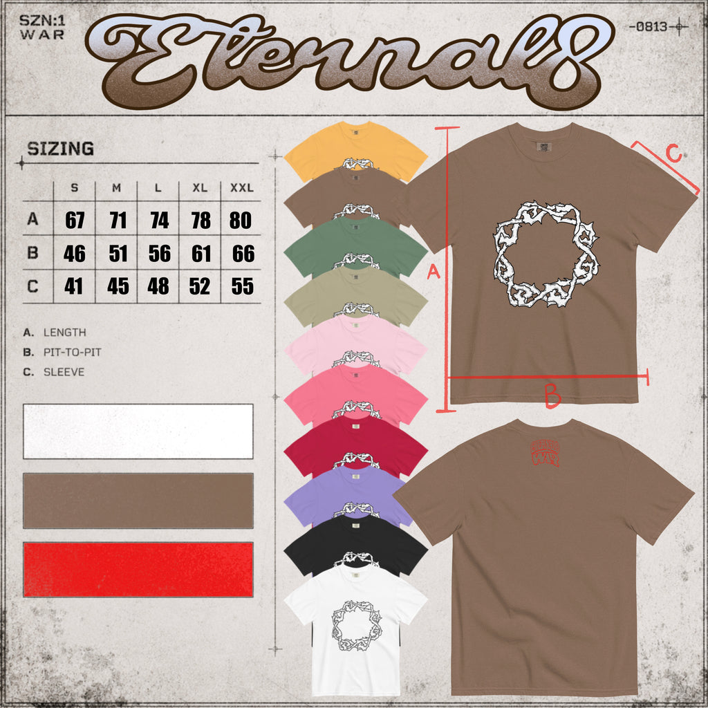 ETERNAL8 — HEAVYWEIGHT TEE SZN:1 WAR
