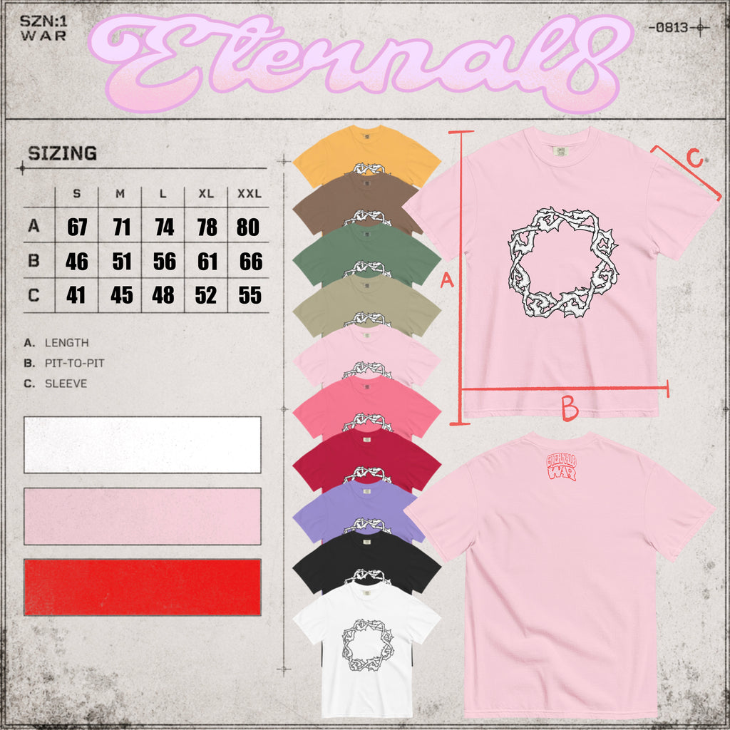 ETERNAL8 — HEAVYWEIGHT TEE SZN:1 WAR