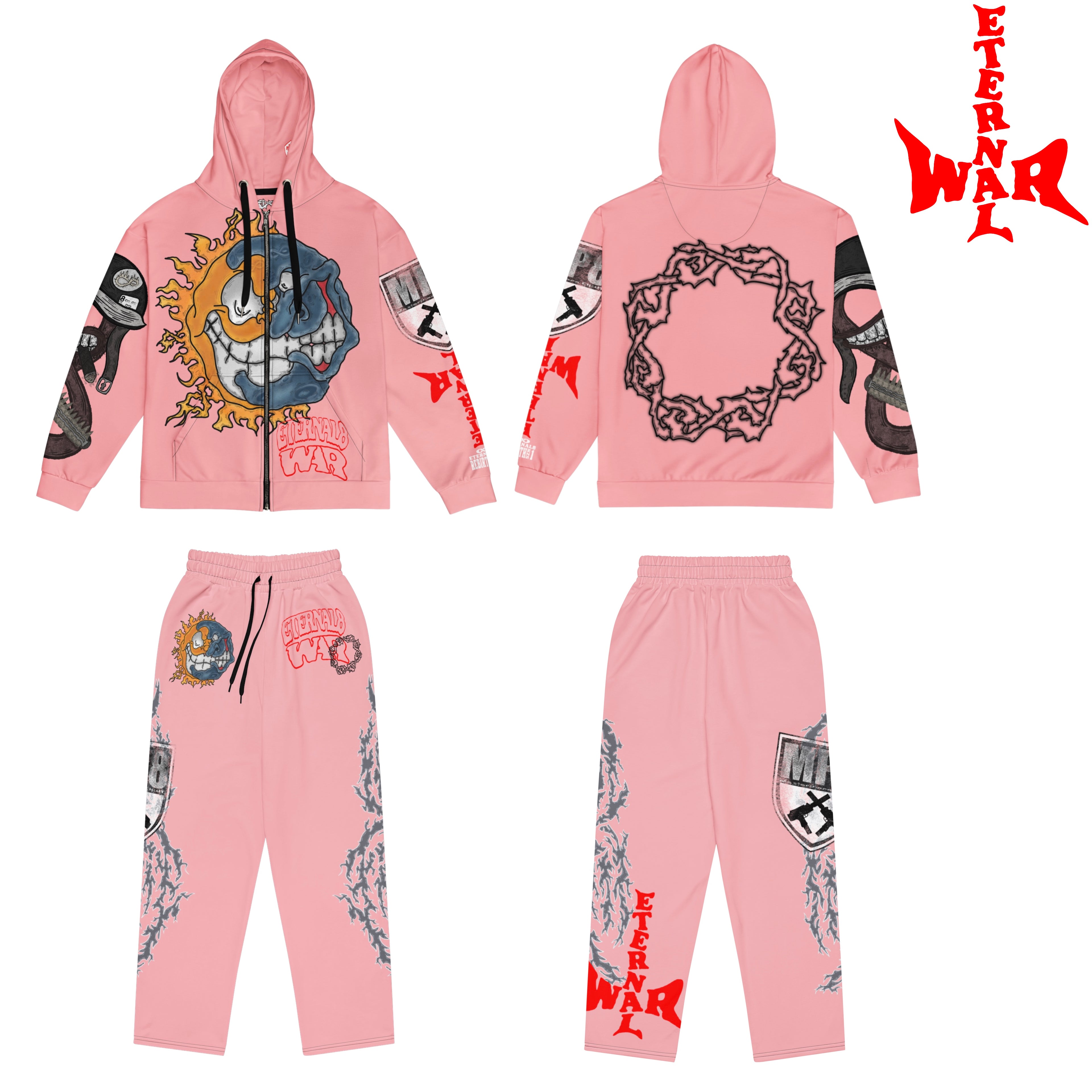 ETERNAL8 — SALMON STACK JOGGERS SZN:1 WAR