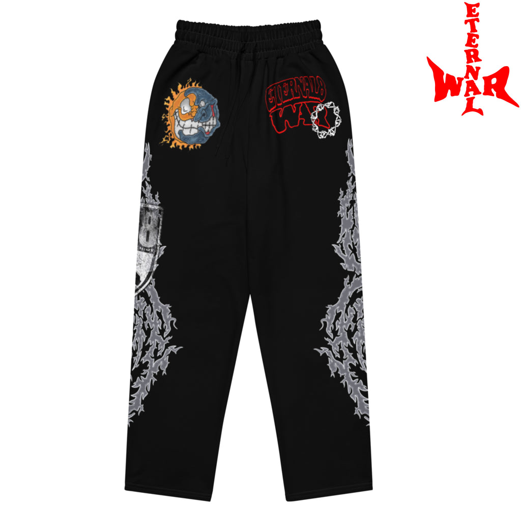 ETERNAL8 — BLACK STACK JOGGERS SZN:1 WAR