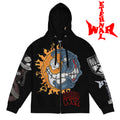 ETERNAL8 — BLACK ZIP HOODIE SZN:1 WAR