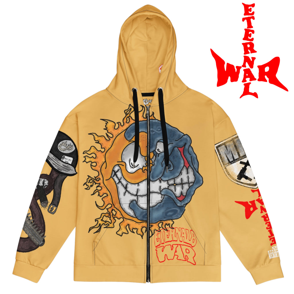 ETERNAL8 — GOLDEN ZIP HOODIE SZN:1 WAR