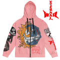 ETERNAL8 — SALMON ZIP HOODIE SZN:1 WAR