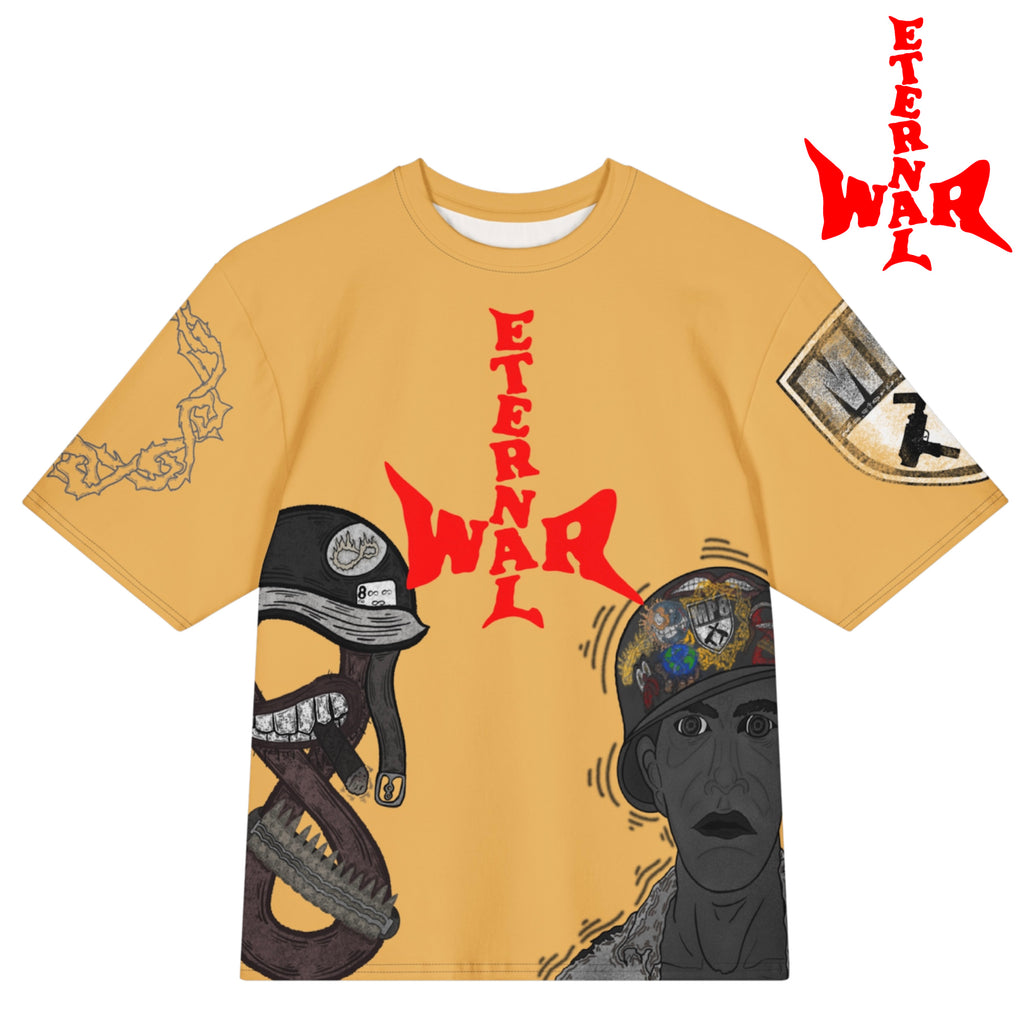 ETERNAL8 — GOLDEN OVERSIZED TEE SZN:1 WAR