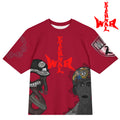 ETERNAL8 — CRIMSON OVERSIZED TEE SZN:1 WAR