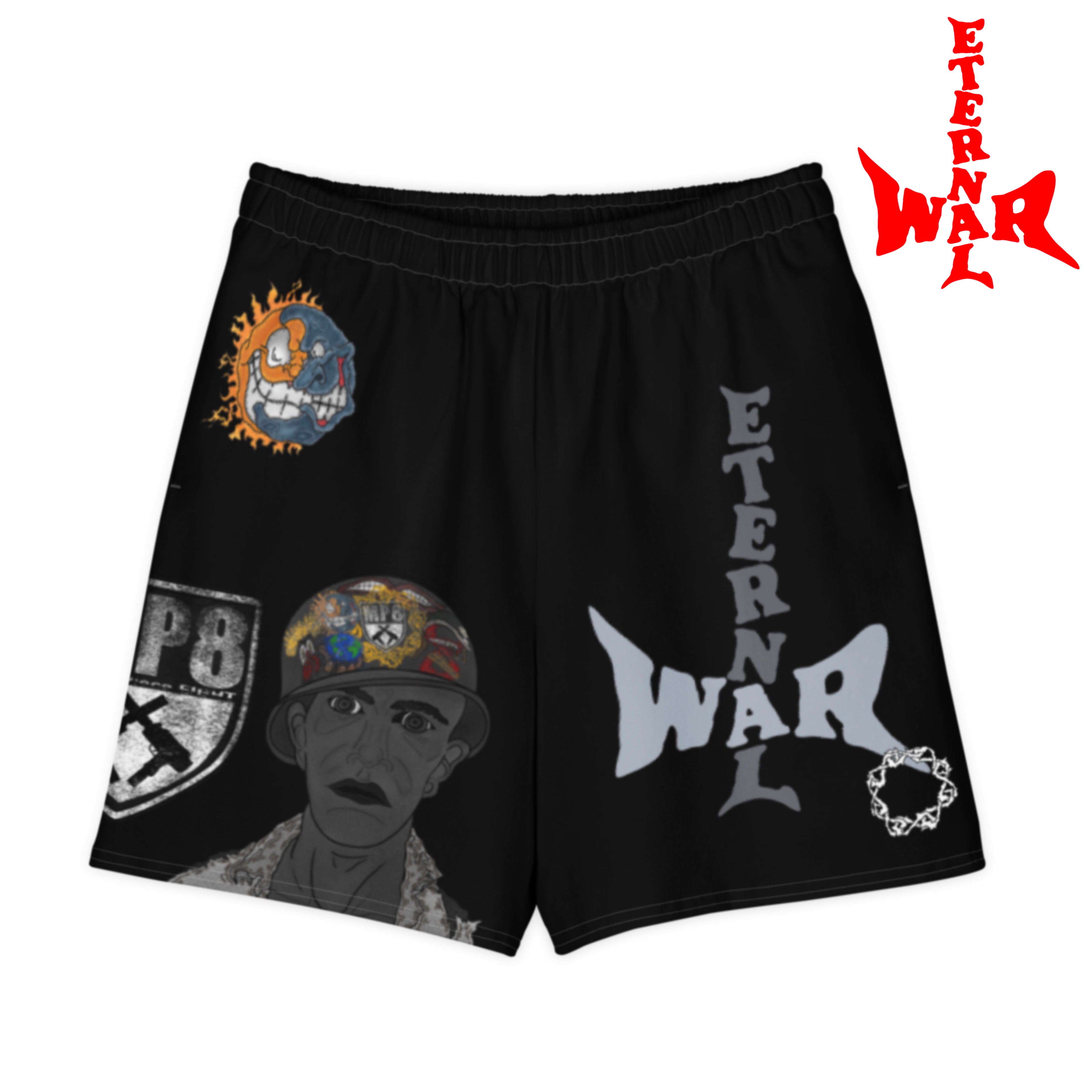 ETERNAL8 WAR SZN:1 Shorts – Black Void Edition